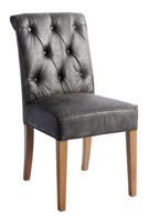 Rivièra Maison Eetkamerstoel 'Hampton Classic' Pellini, kleur Espresso - thumbnail