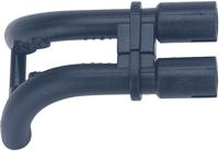 Domino gaskabel haakse geleider bowden cable guide two train - thumbnail