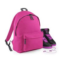 Atlantis BG125J Junior Fashion Backpack - Fuchsia/Graphite-Grey - 28 x 38 x 19 cm - thumbnail