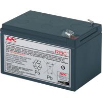 Replacement Battery Cartridge #4 - UPS-batterij Loodzuur - zwart - voor Back-UPS 650VA; Back-UPS Pro 650, 650VA; Smart-UPS 620, 620VA; Smart-UPS v/s 650VA - thumbnail