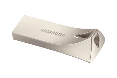Samsung BAR Plus USB Stick 64GB USB-sticks Zilver - thumbnail