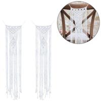 Ginger Ray stoelhangers macramé 65 cm set van 2 | 10 stuks - thumbnail