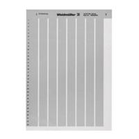 Weidmüller 1724170001 LM MT300 105X148 SI Labelprinter Montagemethode: Plakken Markeringsvlak: 105 x 148 mm Zilver Aantal markeringen: 40 10 stuk(s) - thumbnail