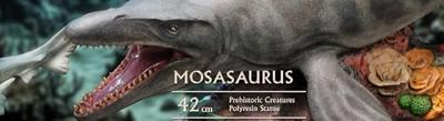 Wonders of the Wild Statue Mosasaurus (DX) 42 cm - thumbnail