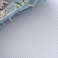 Pip Studio Pip Studio Thousand Leaves Hoeslakens- Blue 100x200 cm Hoekhoogte: 25 cm - thumbnail