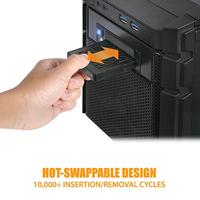 ICY DOCK HDD/ SSD Adapter [1x M.2 - 1x SATA III] MB703M2P-B - thumbnail