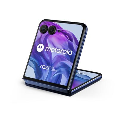 Motorola razr 50 ultra (6,9 inch pOLED-display, Corning Gorilla Glass, IPX8, 50MP AI-camera, Google Gemini, 165Hz, 45W TurboPower, Dolby Atmos, 12/512 GB, Snapdragon 8s, 4000mAh, SIM+eSIM), Midnight