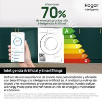 Samsung WW11DB7B34GWU3 BESPOKE Wasmachine Wit - thumbnail