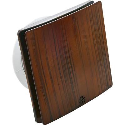 Flixo Badkamerventilator Ø100mm Walnoot Bruin - Stijlvolle Luchtcirculatie