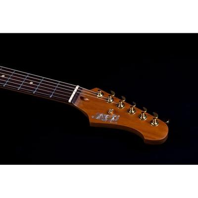 JET Guitars JS-480 Black elektrische gitaar - thumbnail