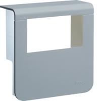 Afdekkap voor outlet, 80mm aluminium - thumbnail