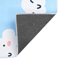 Vloerkleed bedrukt 160x230 cm stof meerkleurig - thumbnail