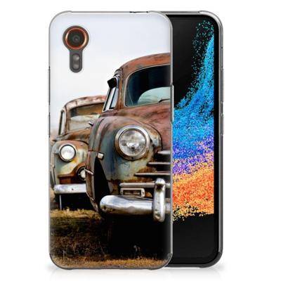 Samsung Galaxy Xcover 7 | Siliconen hoesje | met foto Vintage Auto