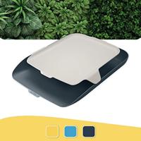 Leitz Cosy brievenbakje met desk organiser, grijs - thumbnail