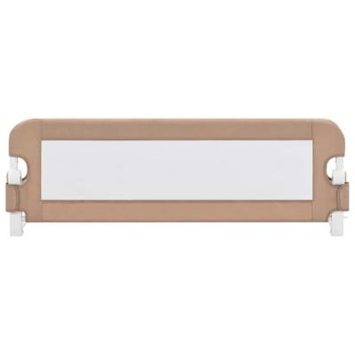 VidaXL Bedhekje peuter 120x42 cm polyester taupe - thumbnail