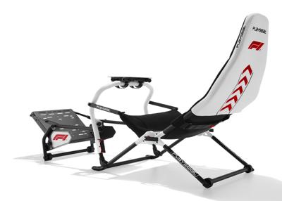SimRacing opklapbare cockpit - PLAYSEAT Challenge DD - F1 Editie - Wit en zwart