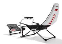 SimRacing opklapbare cockpit - PLAYSEAT Challenge DD - F1 Editie - Wit en zwart - thumbnail