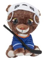 Lumo Stars knuffel hond ijshockey Teemu junior 15 cm pluche - thumbnail