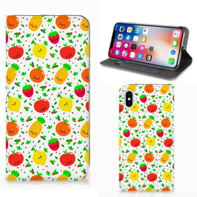 Apple iPhone Xs Max | Flip Style Cover | Fruits
