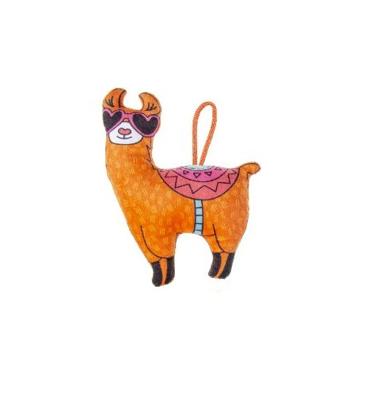 LG-Imports knuffel alpaca junior 19 cm pluche oranje LG-Imports knuffel alpaca junior 19 cm pluche oranje