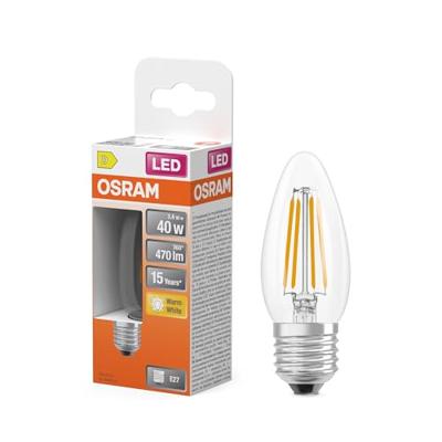 OSRAM HOMELIGHTING 4099854467066 LED-lamp Energielabel D (A - G) E27 3.4 W Warmwit (Ø x h) 35.00 mm x 35.00 mm 1 stuk(s) OSRAM HOMELIGHTING 4099854467066 LED-lamp Energielabel D (A - G) E27 3.4 W Warmwit (Ø x h) 35.00 mm x 35.00 mm 1 stuk(s)