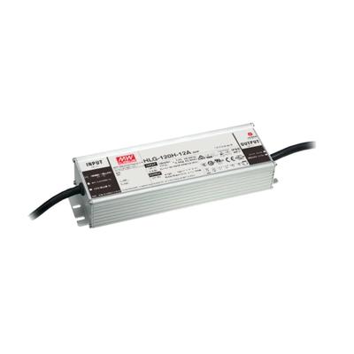 MEAN WELL HLG-120H-12 LED-driver, LED-transformator 120 W 10 A 12 V Niet dimbaar 1 stuk(s) MEAN WELL HLG-120H-12 LED-driver, LED-transformator 120 W 10 A 12 V Niet dimbaar 1 stuk(s)