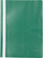 Pergamy snelhechtmap, ft A4, PP, pak van 5 stuks, groen - thumbnail