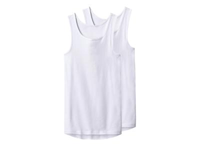 esmara Men Set van 2 heren hemden (Wit, M)