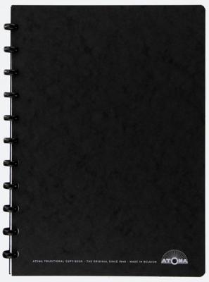 Atoma meetingbook, ft A4, zwart, geruit 5 mm Atoma meetingbook, ft A4, zwart, geruit 5 mm
