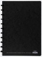 Atoma meetingbook, ft A4, zwart, geruit 5 mm - thumbnail