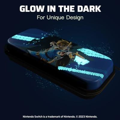 Beschermhoes - PDP - Link - Compatibel met Nintendo Switch - Lichtgevend ontwerp - Geïntegreerde standaard Beschermhoes - PDP - Link - Compatibel met Nintendo Switch - Lichtgevend ontwerp - Geïntegreerde standaard