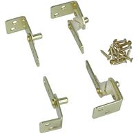 Deurveerscharnier verkoperd saloon tbv 2 deurtjes - thumbnail