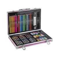 Creative Craft Group Luxe metalen kleurkoffer, 79dlg. - thumbnail