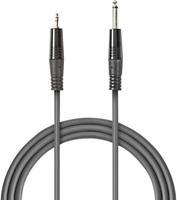 Nedis Stereo-Audiokabel | 2x 6,35 mm Male | 3,5 mm Male | 3 m | 1 stuks - COTH23200GY30 COTH23200GY30 - thumbnail