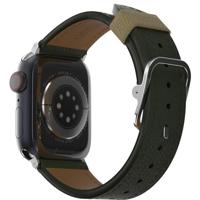 OtterBox Symmetry Cactus Leather horlogeband voor Apple Watch 42mm/41mm/40mm, vervangende duurzame, zachte band voor Apple Watch, Groen - thumbnail