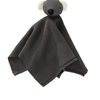 Fresk knuffeldoekje Dachsy Donkergrijs - thumbnail