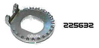 Bofix doos a 12 as-borgplaatjes rvs torpedo dt2 sram