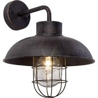 Brilliant Portland 96297/55 Buitenlamp (wand) LED E27 60 W Roest - thumbnail