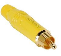 Amphenol ACPR-YEL RCA Connector | Male | Geel - thumbnail
