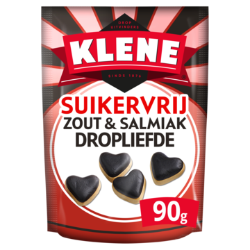 Klene Dropliefde suikervrij 90 Gram