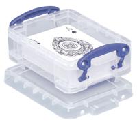 Really Useful Box visitekaarthouder 0,2 liter, transparant - thumbnail