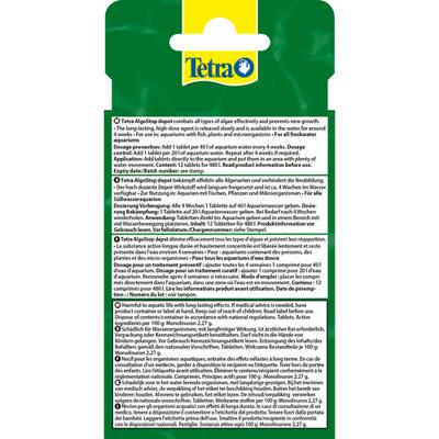 Algostop depot 12 tabletten Vis Gebr. de Boon Tetra - Tetra Algostop depot 12 tabletten Vis Gebr. de Boon Tetra - Tetra