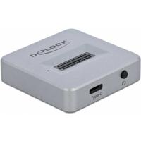 Delock 64000 USB-C M.2 PCIe NVMe Harde schijf-dockingstation - thumbnail