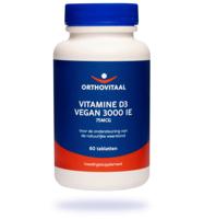 Vitamine D3 3000IE vegan 60 Tabletten - thumbnail
