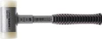 Halder kunststofhamer | lengte 295 mm hoofd-d. 35 mm | stalen buis terugslagvrij | hard nylon wit | 1 stuk - 3377.035 - 3377.035 - thumbnail