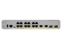 Cisco Catalyst WS-C3560CX-12TC-S gemanaged L3 Gigabit Ethernet (10/100/1000) Grijs - Wit Netwerk-switch, WS-C3560CX-12TC-S - thumbnail