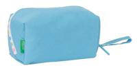 Schoolpennenzak Benetton Spring Hemelsblauw 22 x 10 x 10 cm - thumbnail