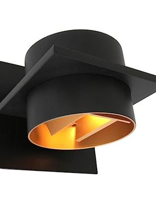 Steinhauer Zwarte wandspotMuro cilinder - 3366ZW