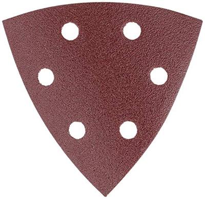 Bosch Accessories 2607019490 Deltaschuurpapier Met klittenband, Geperforeerd Korrelgrootte (num) 120 Hoekmaat 93 mm 25 stuk(s)