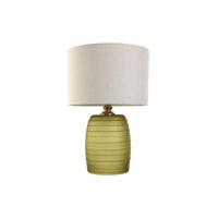 Bureaulamp Home ESPRIT Groen Beige Gouden Kristal 50 W 220 V 38 x 38 x 57 cm - thumbnail